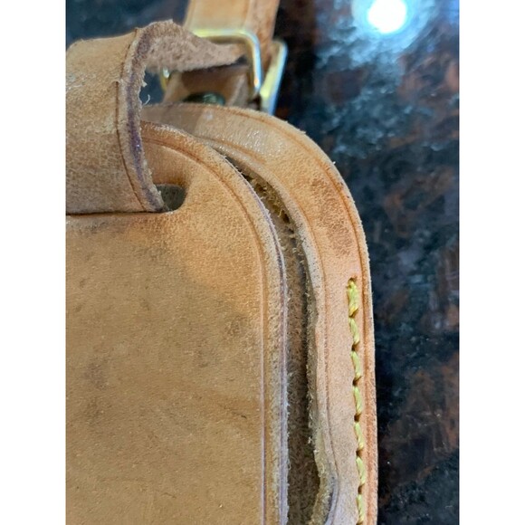 TORN PLASTIC Louis Vuitton LV Luggage Tag REGULAR SIZE listing #41 - Picture 10 of 12